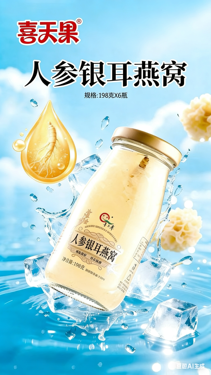 喜天果银耳罐头