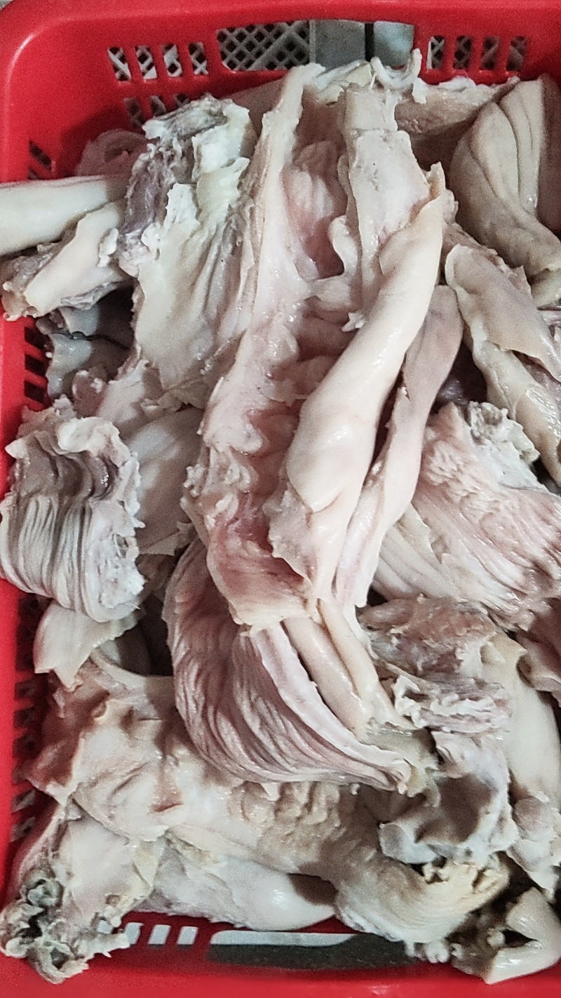 【预煮大猪花肠头，脆肚，猪碗口，猪欢喜，猪杂牛杂熟食地摊