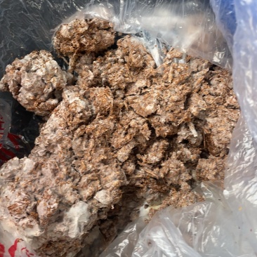 废菌棒料