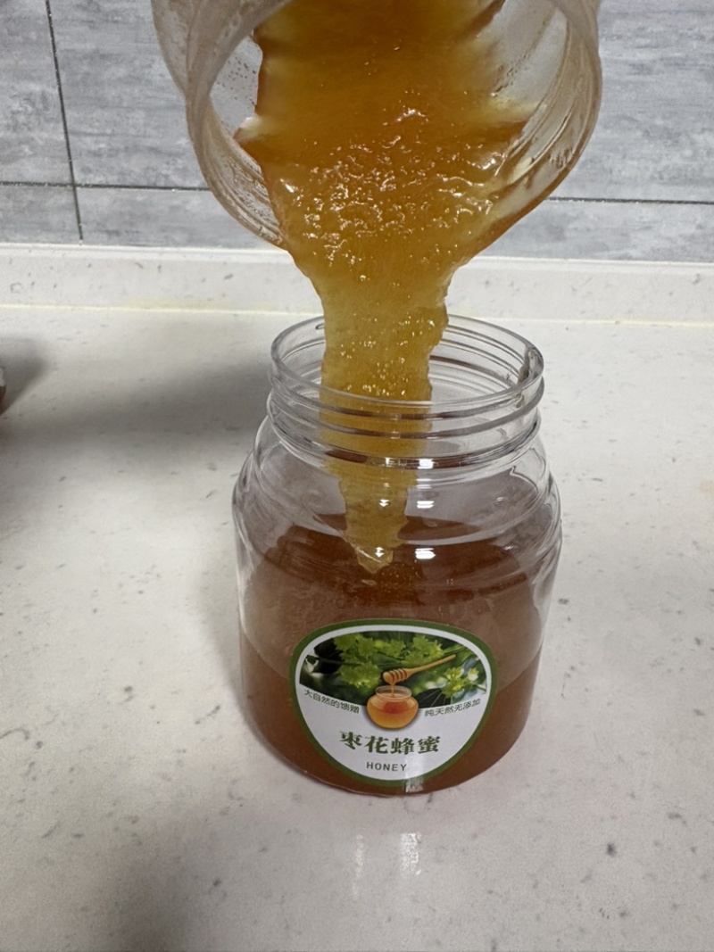 枣花蜜半结晶
