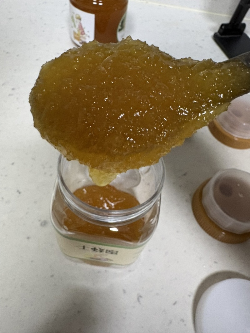 枣花蜜半结晶