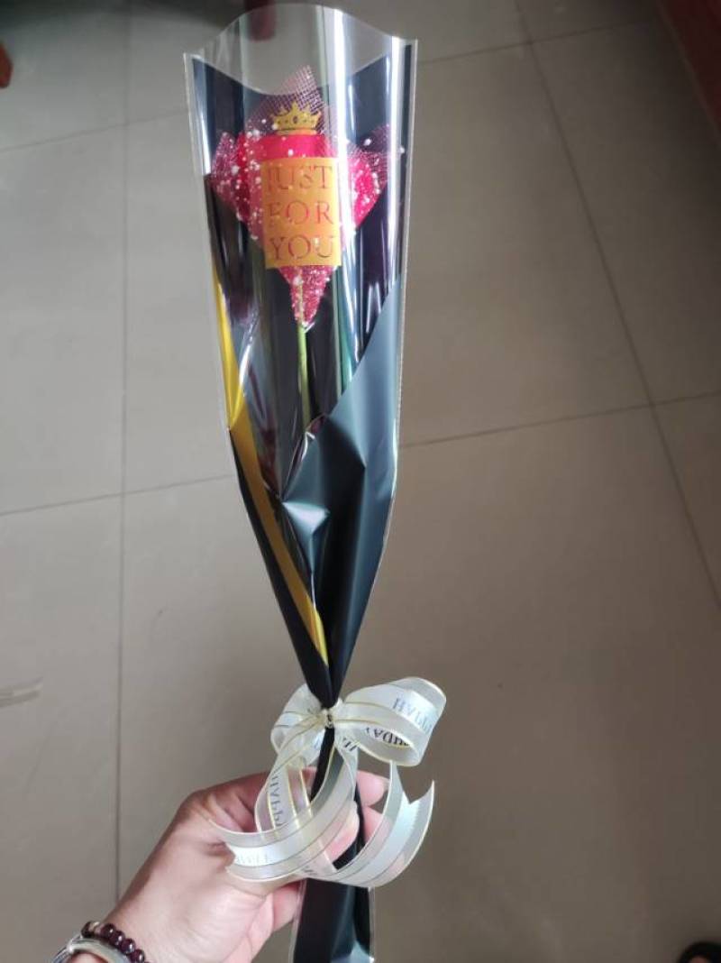 丝带仿真手工玫瑰花母亲节教师节礼物