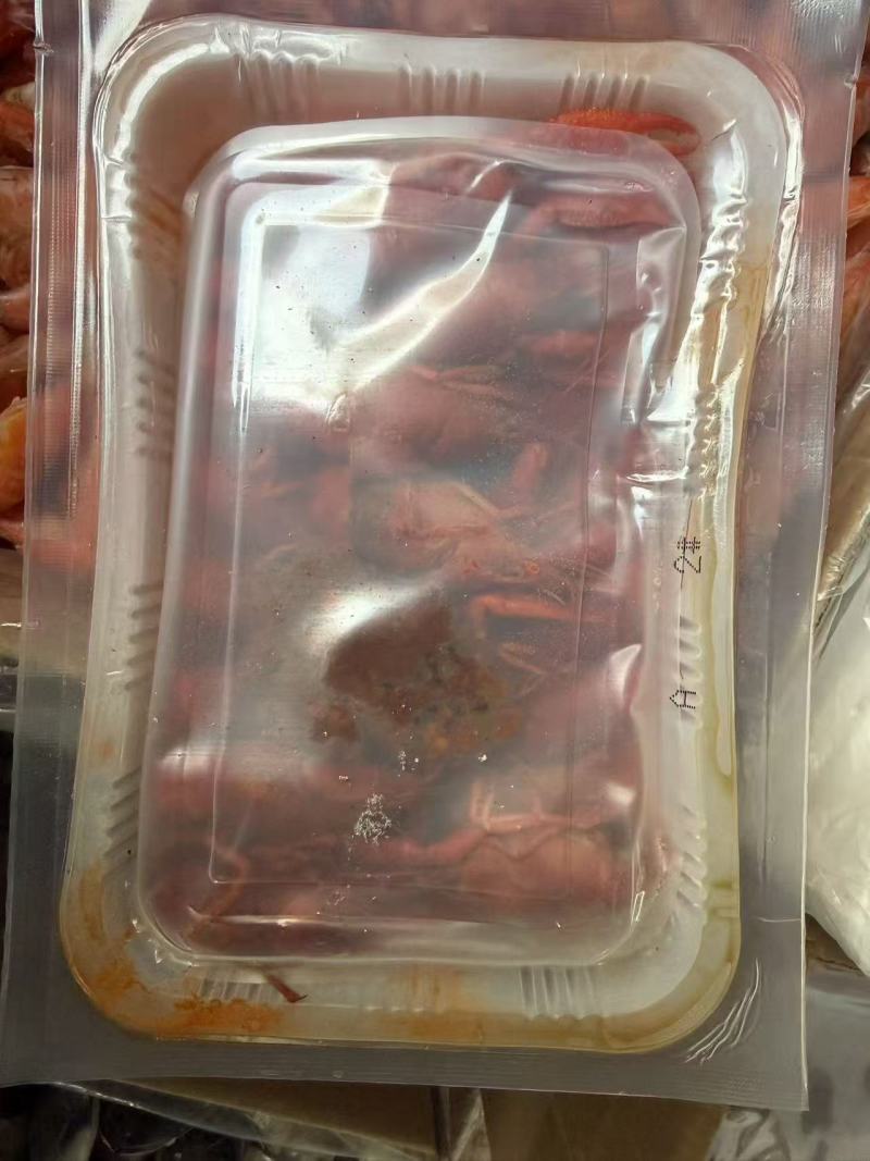麻辣小龙虾，处理，11元一盒，750克一盒，要的联系