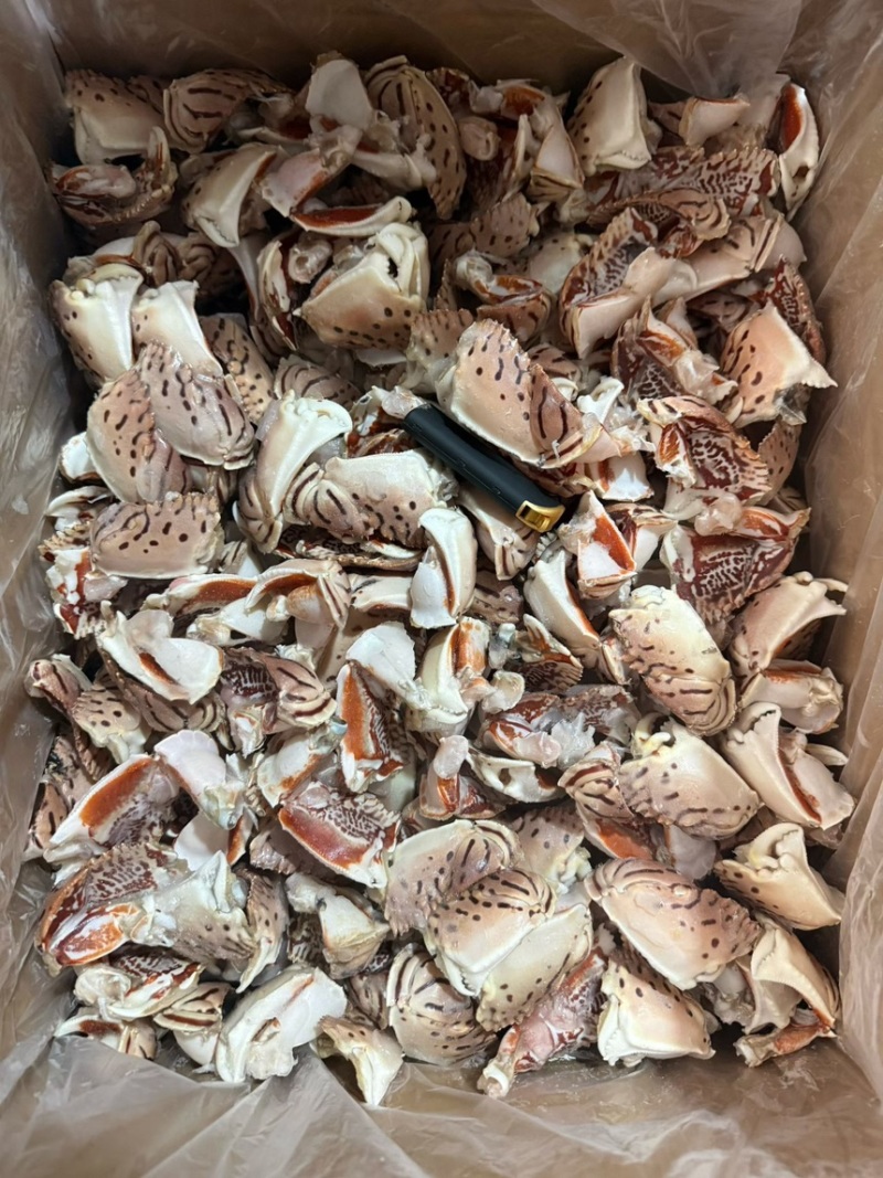 元宝虎纹蟹脚，满肉
