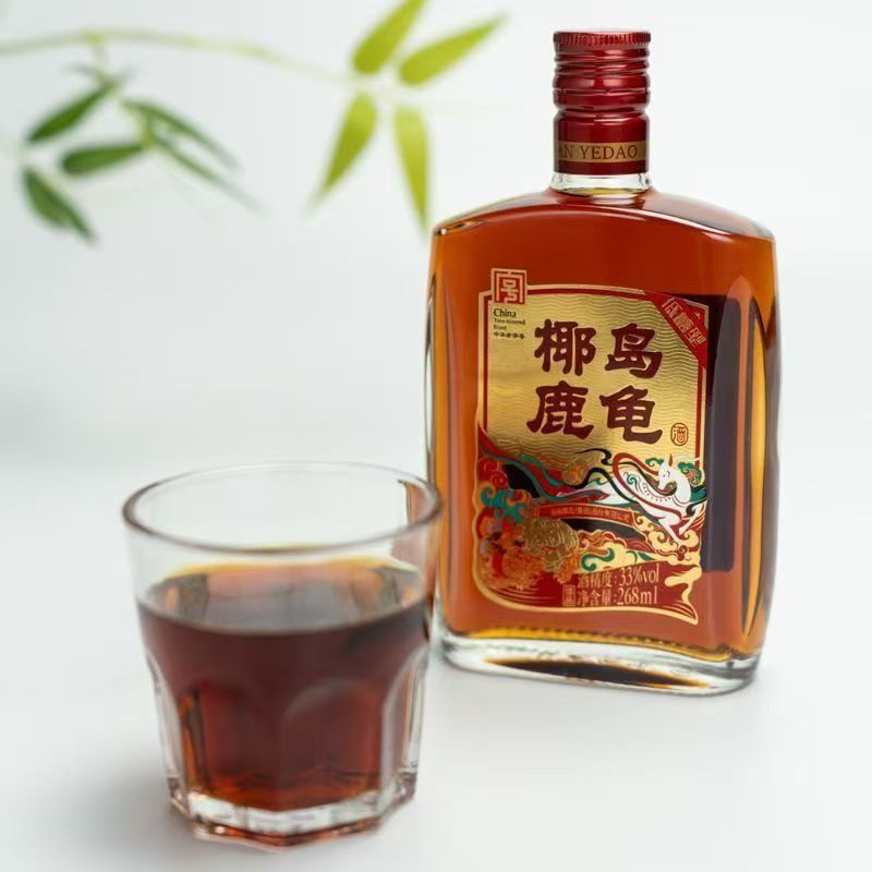 海南椰岛鹿龟酒，33度大厂品牌，质量有保证！优势供货