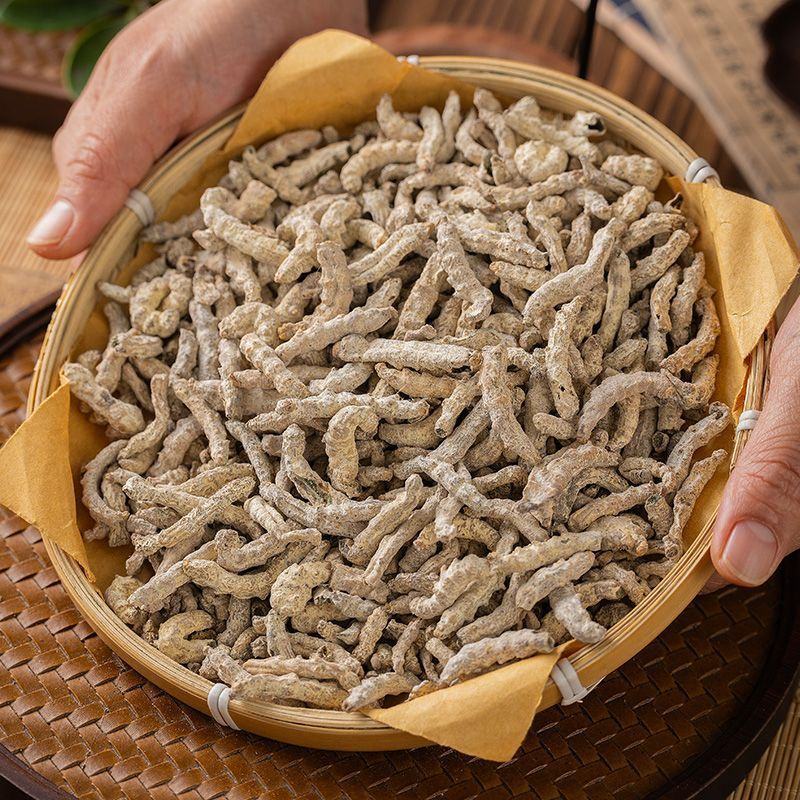 精选白僵蚕中药材僵蚕白僵蚕粉白僵虫天虫正品正宗批发零售