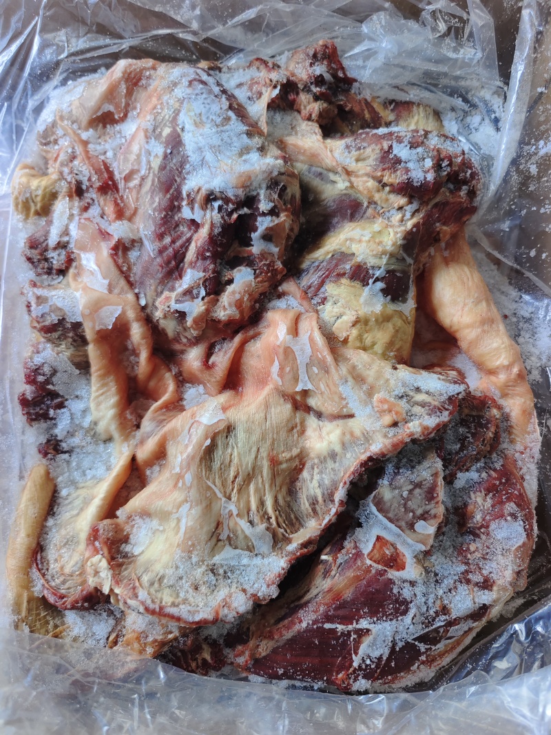 【牛护心肉】当地草原黄牛的天蓬肉，箱装新鲜速冻！纯干货！