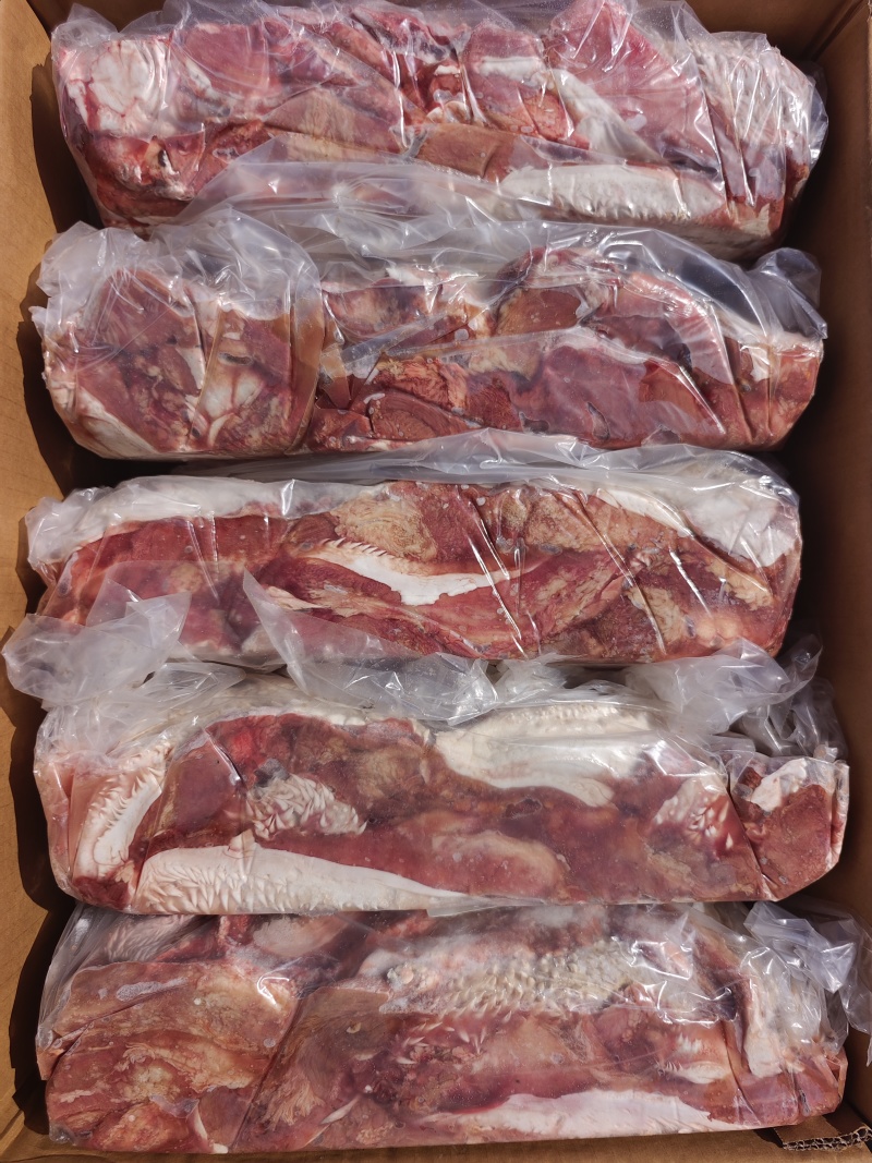 【牛腮肉】冻牛头缓化剔下来的嘴叉子，二次加工产品，纯干货