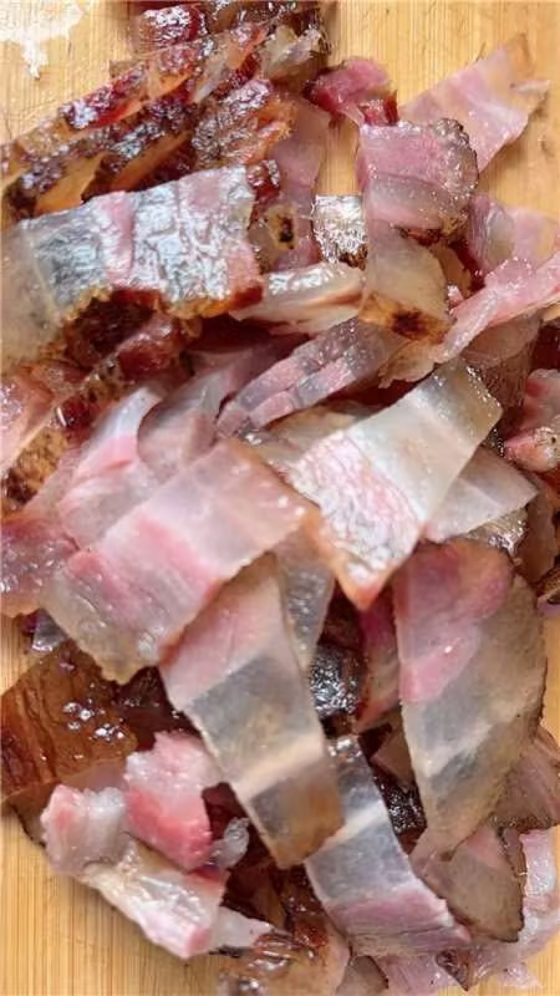 果木熏制水晶五花老腊肉醇厚脂香传统风味