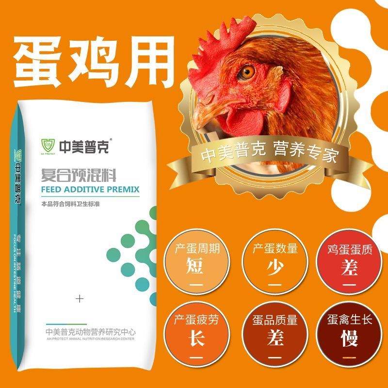 5%蛋鸡专用预混料育成期产蛋期后备蛋鸡混合料产蛋料母鸡下