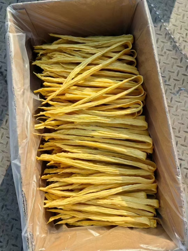 无盐腐竹条一手货源全国发货量大价优欢迎随时联系