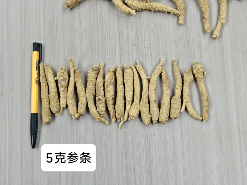 西洋参花旗参整根参条批发零售一件代发泡水煮汤参味浓