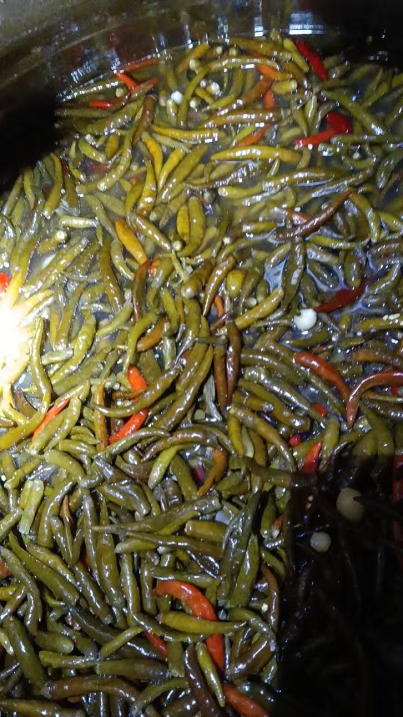 老家土坛子泡酱腌菜泡椒