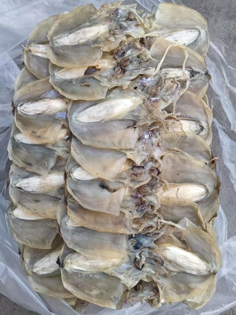 浙江东海老渔民自晒墨鱼干淡干无盐煲汤炒菜鲜甜不腥