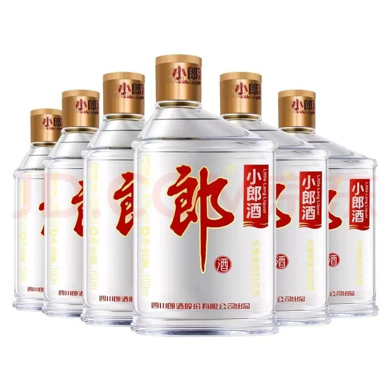 郎酒小郎酒45度100ml*24瓶整箱歪嘴郎浓酱兼香型经典小