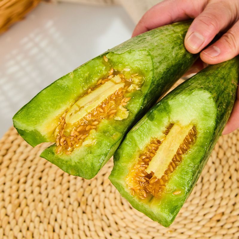 山东寿光头茬羊角蜜甜瓜脆甜产地一件代发直供批发