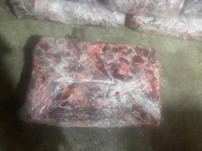 自家的宰房源头厂家20几吨猪护心肉肉芯，罗格肉肉芯