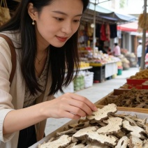 麦麸炒白术糖炒土炒碳等各种规格白术片