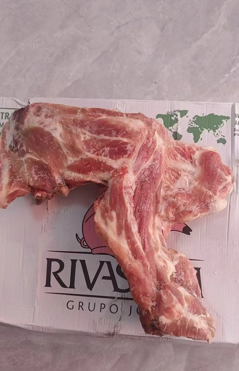 猪颈骨犟骨头手撕大骨专用产品！带排的一款颈骨