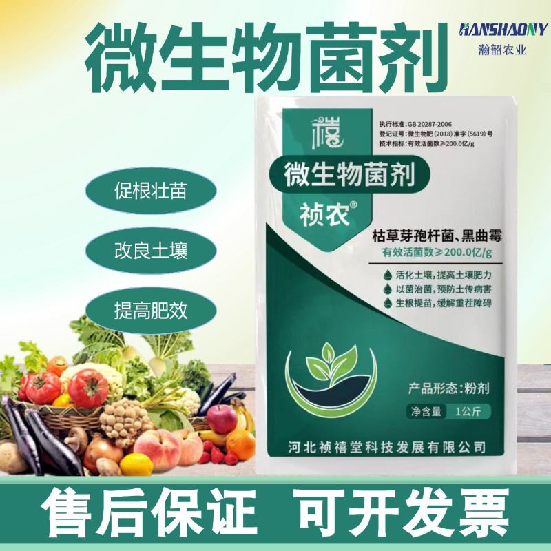 高含量微生物菌剂复合菌种改良土壤壮苗农用肥料