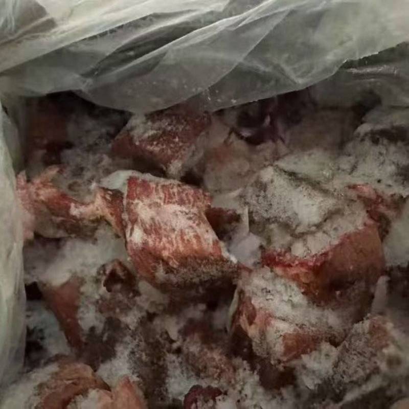 低价甩纯干牛碎肉现货2吨多