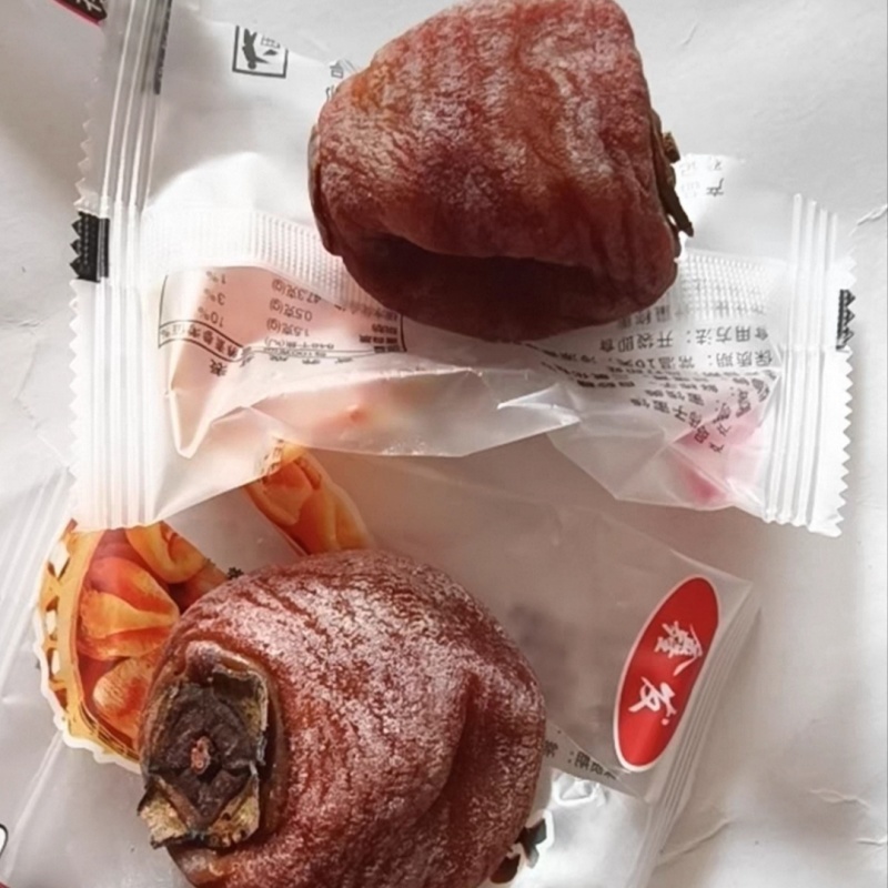 白霜柿子饼新鲜现做霜降柿饼柿子饼流心糖心农家柿饼500g