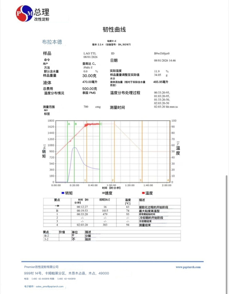 老挝进口木薯淀粉，粘度高，白度高。