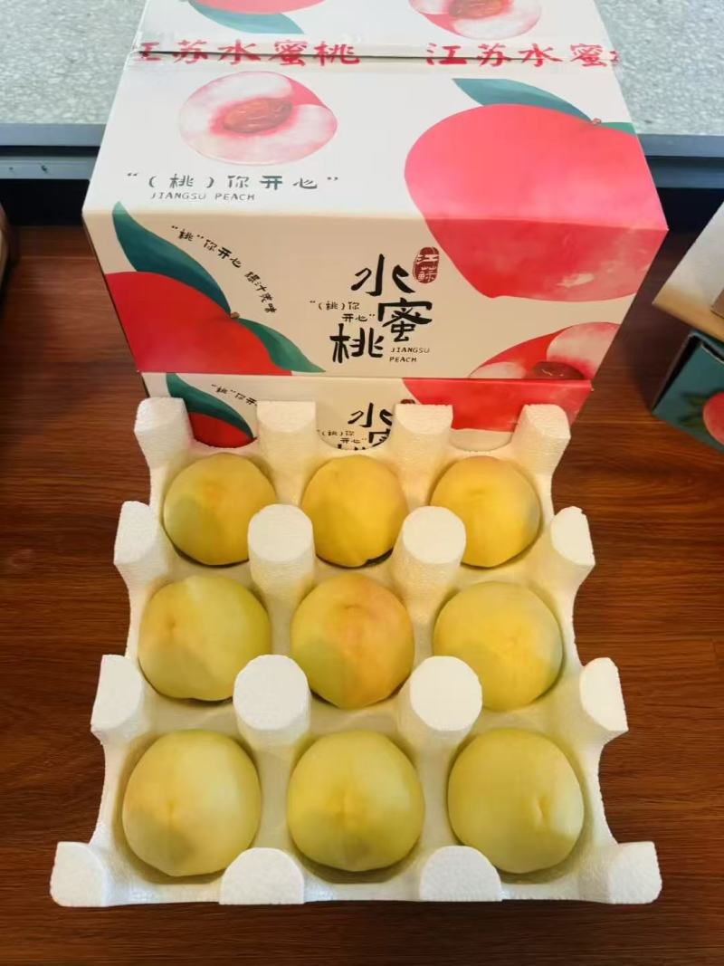 河北唐山乐亭白桃白凤桃水蜜桃口感清甜品质好供应全国