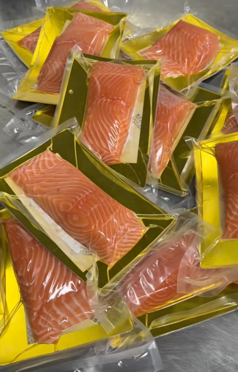 挪威三文鱼大西洋鲑鱼日料店餐饮批发日料店电商