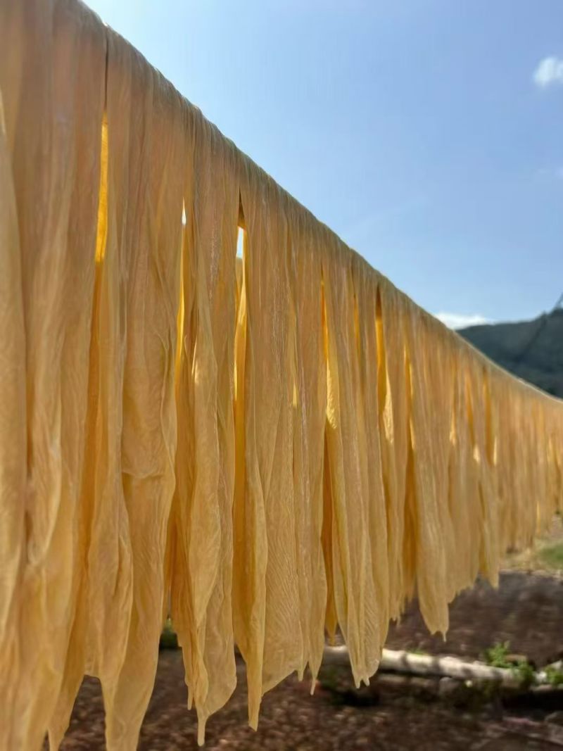 广东河源客家腐竹山泉水制作农家特产批发。量大从优