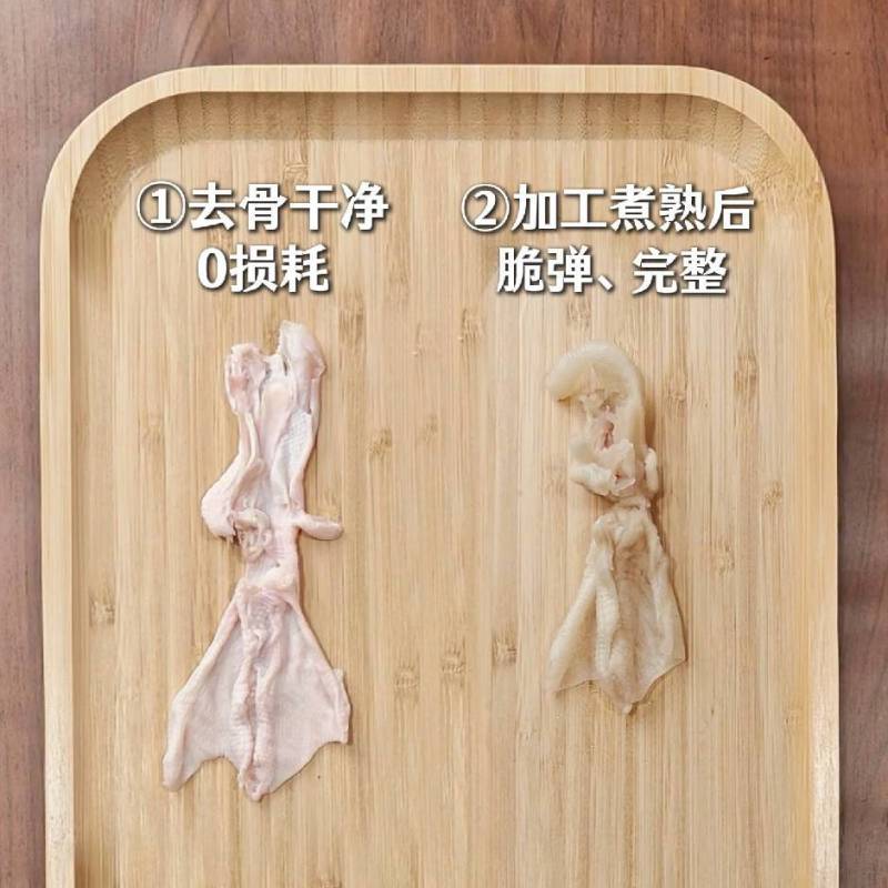 无骨鸭掌，去骨鸭掌，现货20吨，纯干，无破损。