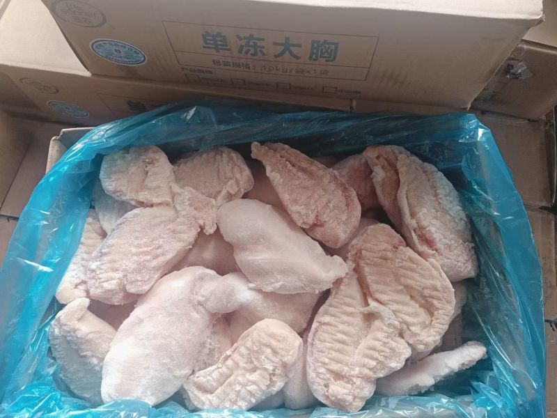 圣农单冻鸡大胸去皮鸡脯肉鸡胸低脂健身餐餐厅餐饮批发