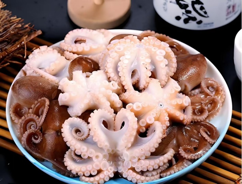 八爪鱼北部湾二去八爪口感好原汁原味爆头章鱼
