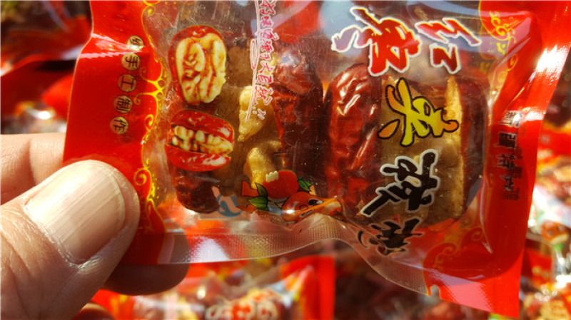 枣夹核桃蜂蜜枣夹核桃厂家直供电商网店一手货源