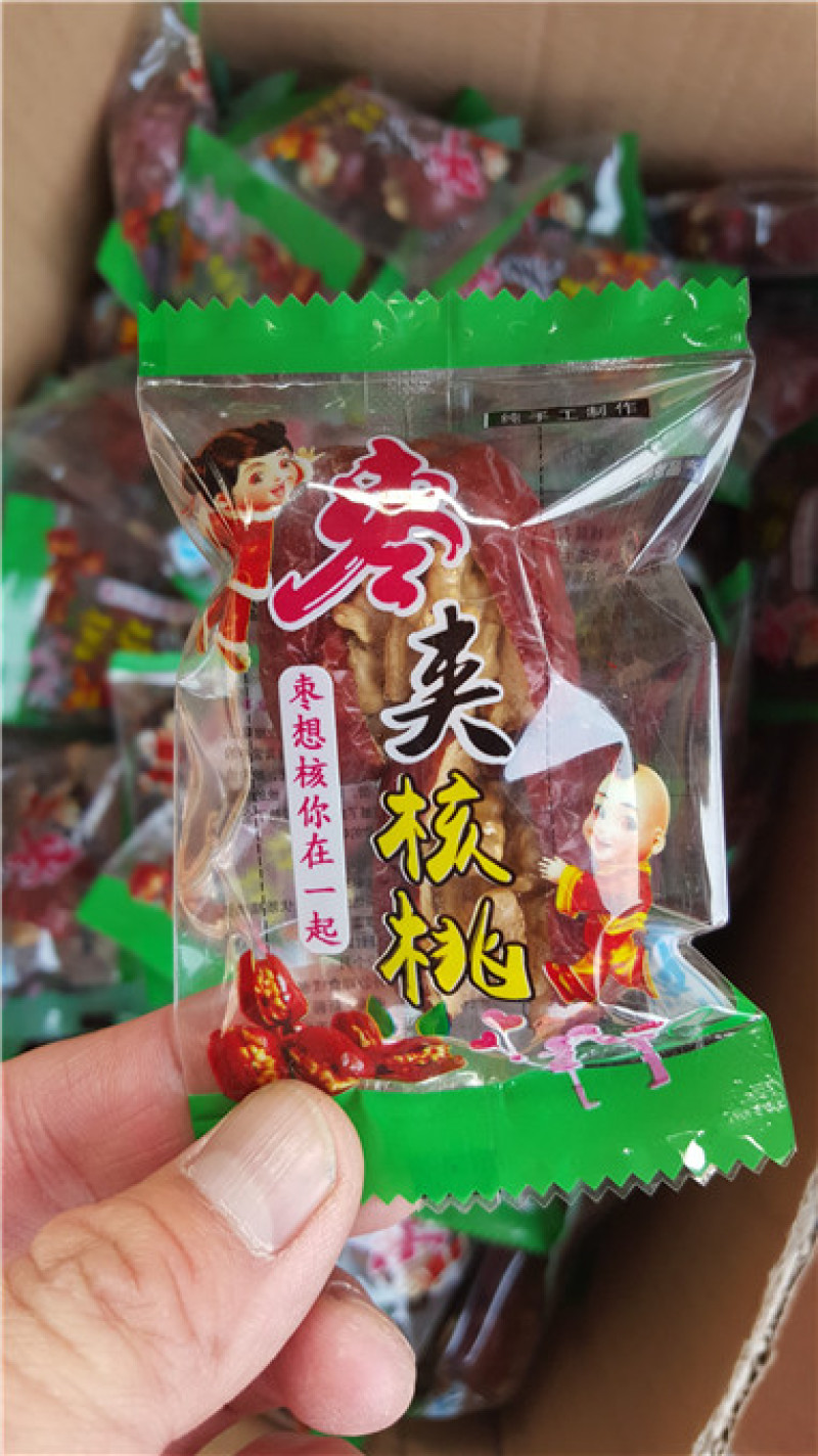 枣夹核桃蜂蜜枣夹核桃厂家直供电商网店一手货源