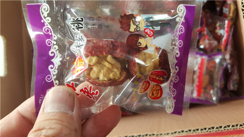 枣夹核桃蜂蜜枣夹核桃厂家直供电商网店一手货源