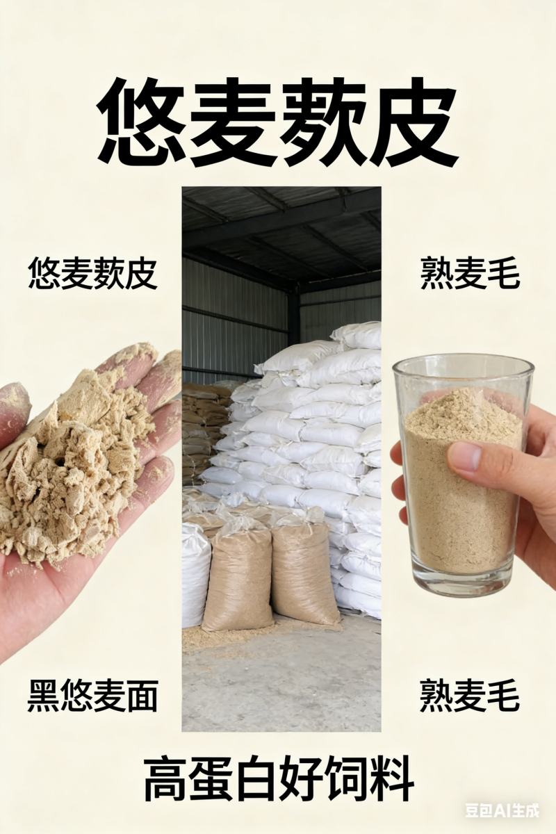 悠麦面，悠麦麸皮