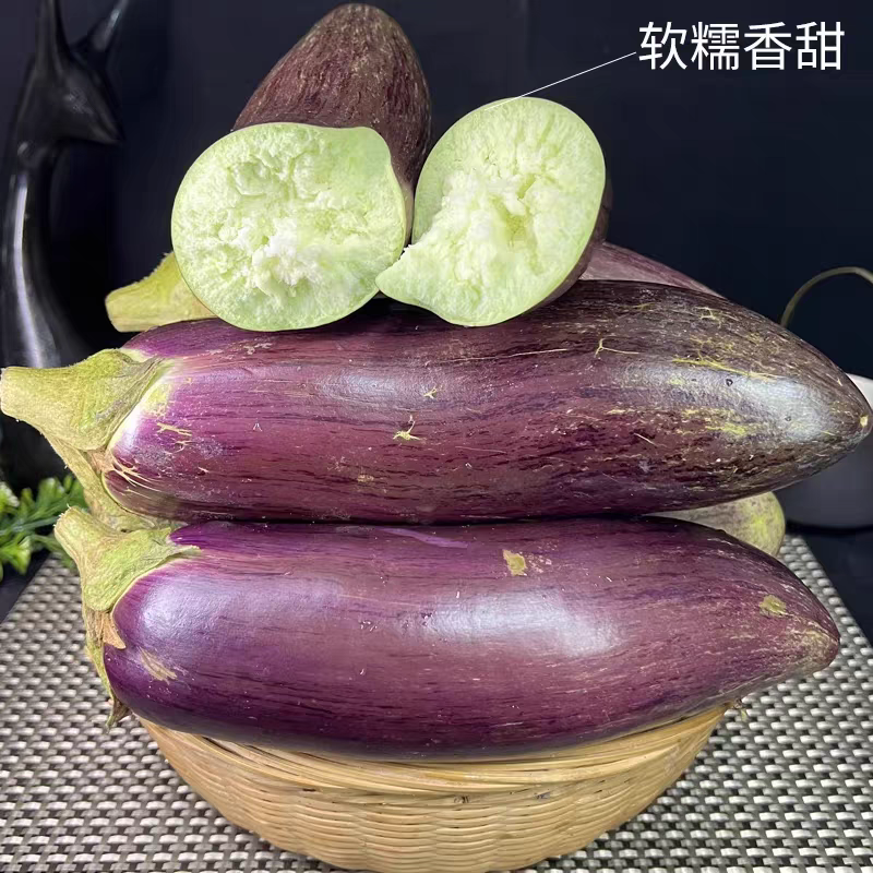 面包茄子五花茄子线茄子产地依质论价欢迎订购