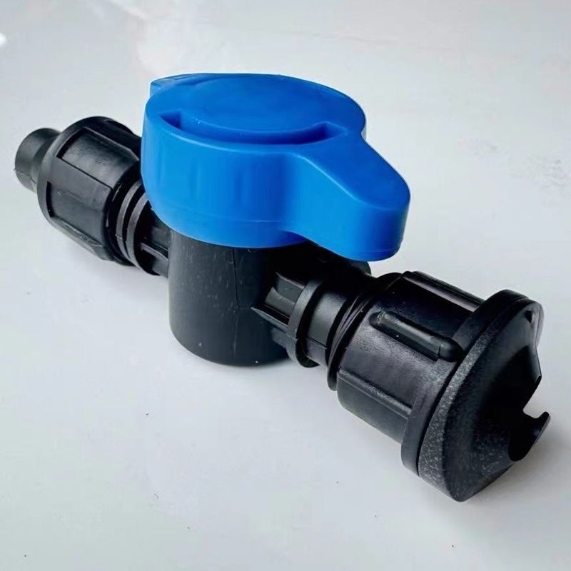 16mm软管软带旁通阀滴灌开关滴灌带旁通阀开关阀门开关全