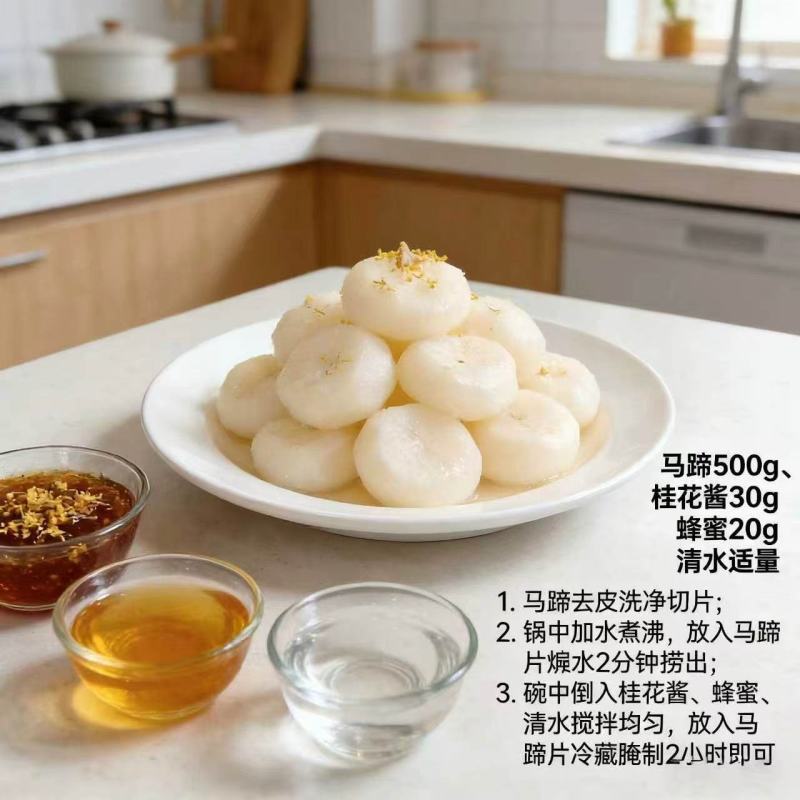 马蹄荔浦马蹄懒人福利马蹄熟马蹄脆口清甜