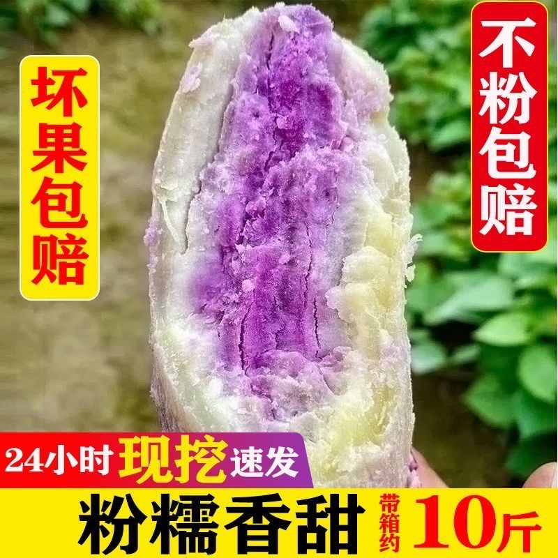 现挖冰淇淋红薯一点红番薯花心冰激凌板栗地瓜