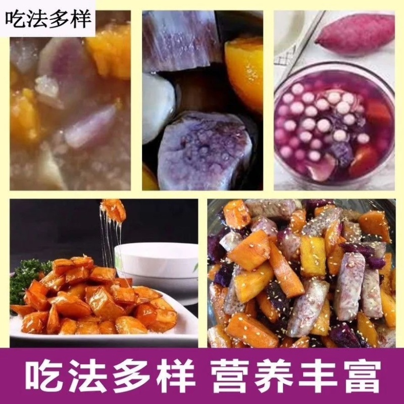 现挖冰淇淋红薯一点红番薯花心冰激凌板栗地瓜