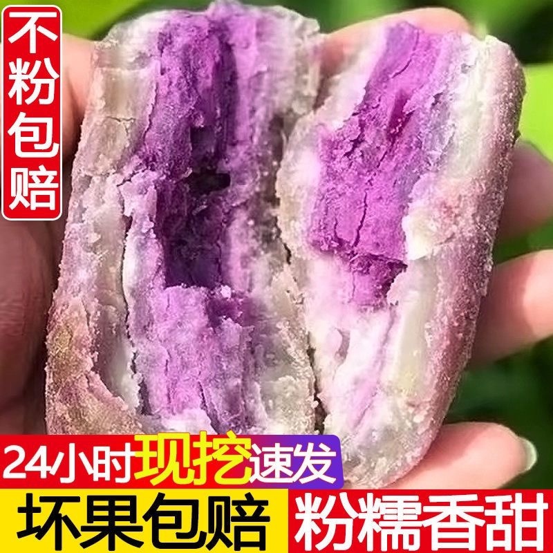 现挖冰淇淋红薯一点红番薯花心冰激凌板栗地瓜