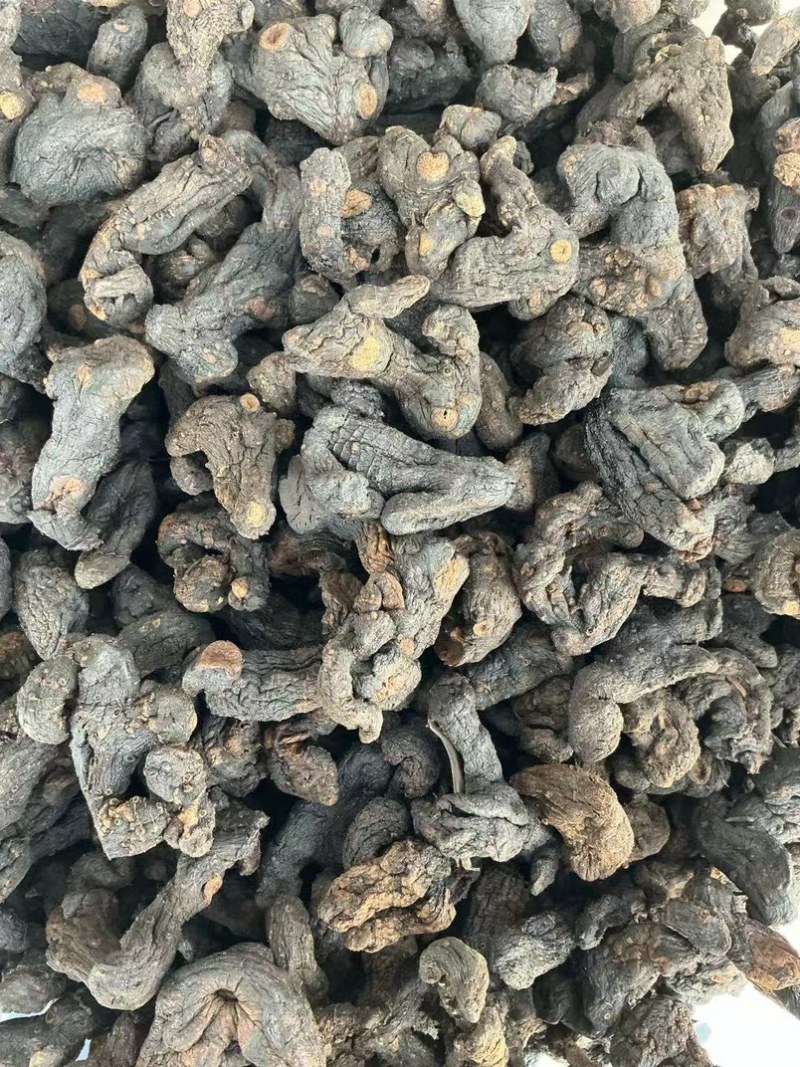 黄精，多花干黄精，多花姜型黄精，中大个子，九蒸九晒