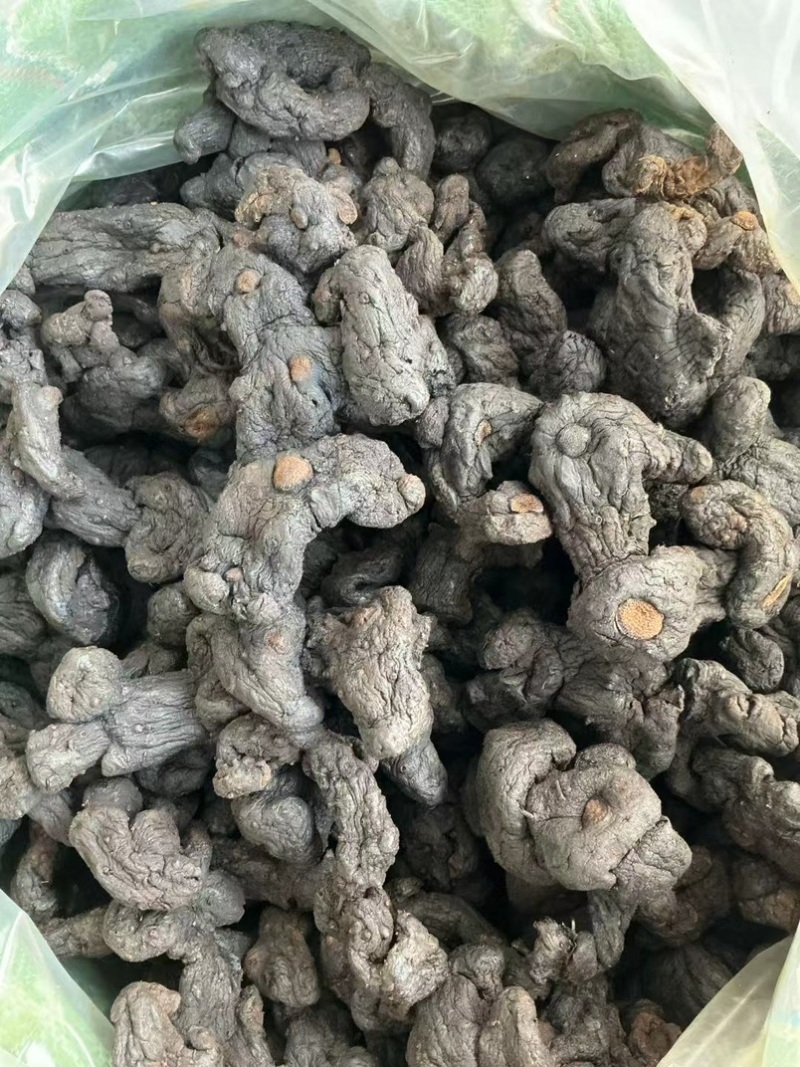 黄精，多花干黄精，多花姜型黄精，中大个子，九蒸九晒