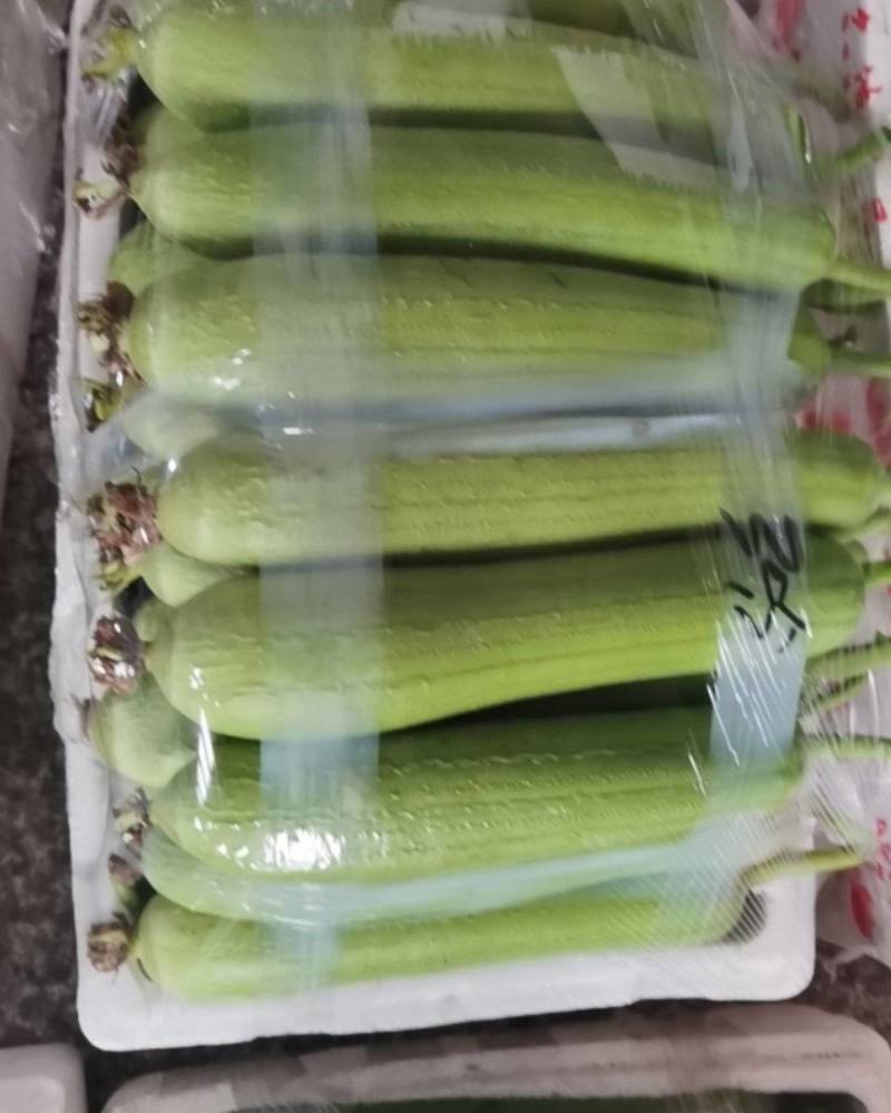 肉丝瓜，白玉丝瓜