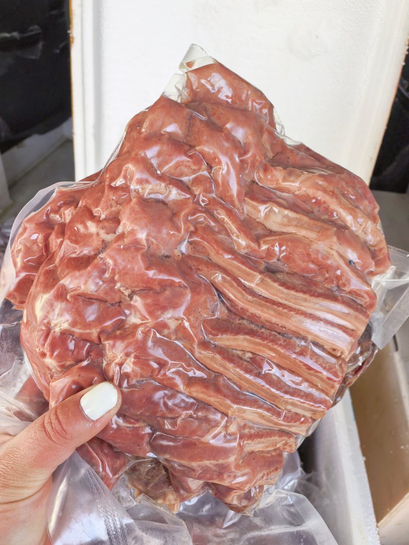 熟驴肉手续齐全支持检测块型大肉质好
