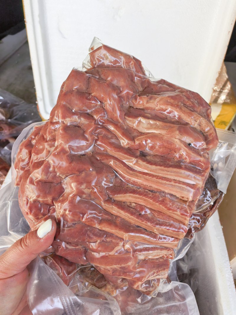 熟驴肉手续齐全支持检测块型大肉质好