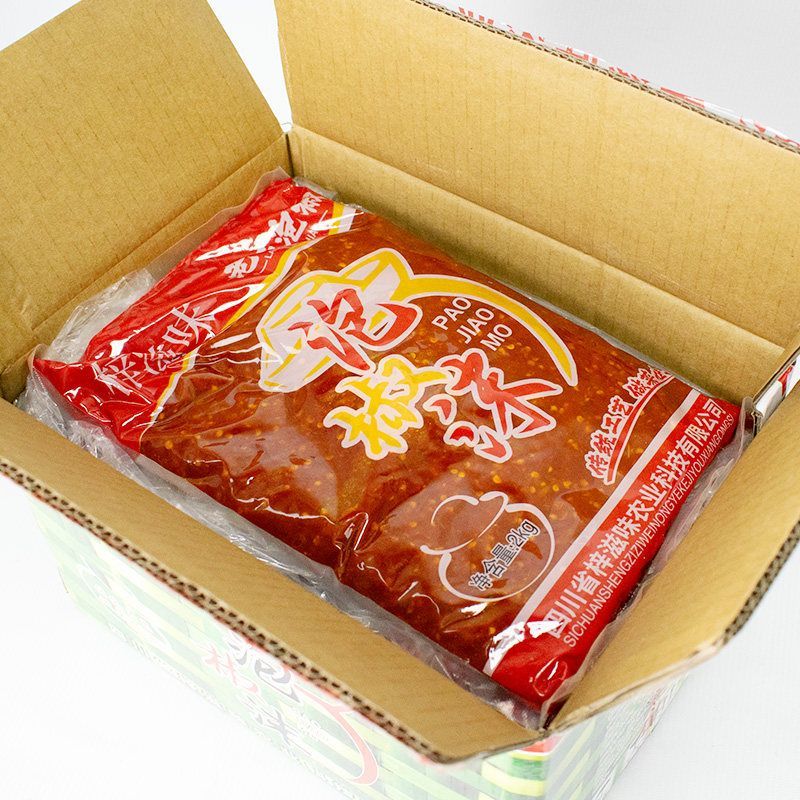 梓滋味泡椒沫2kg*5袋商用泡海椒二荆条老坛辣子泡椒沫整