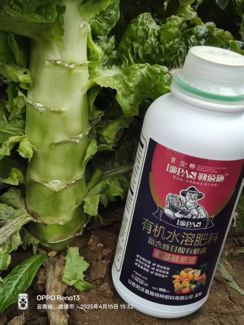 氨基酸原液螯合态含氨基酸水溶肥料植物蛋白酶